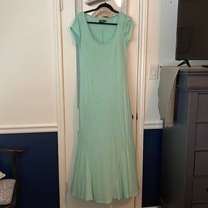 Ralph Lauren polo maxi dress mint green size medium